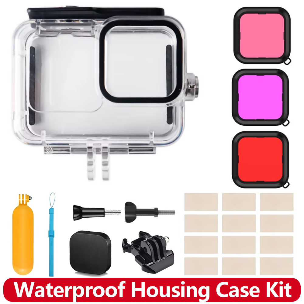 Gopro Action Camera Hero 11 Black - Custodia Impermeabile per GoPro Hero 13